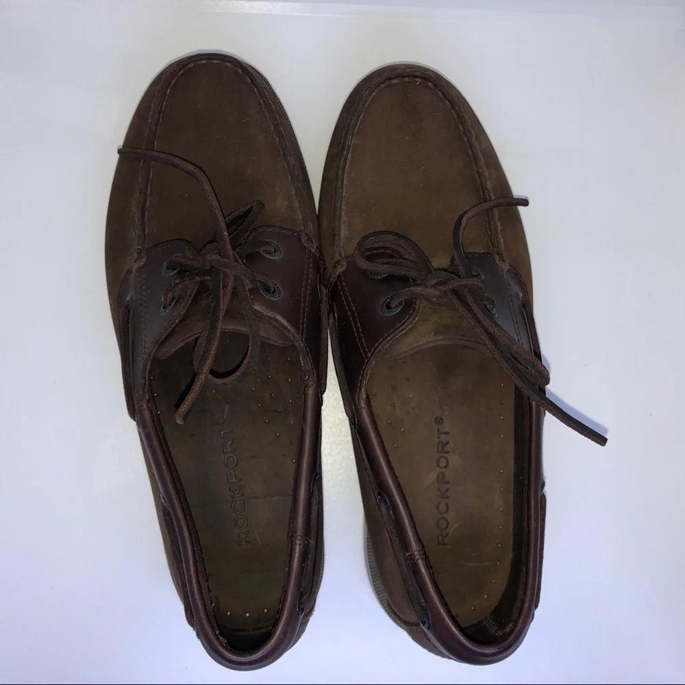 Rockport Men's Brown‎ Leather Loafers 8M